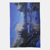 ヨセミテ国立公園エルキャピタンマウンテン キッチンタオル (縦)