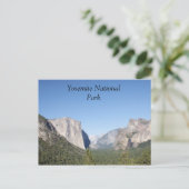 ヨセミテ国立公園エルキャピタン写真はがき ポストカード (スタンド正面)