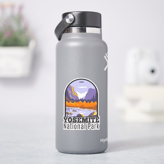 ヨセミテ国立公園エルキャピタン秋 シール (HydroFlask)