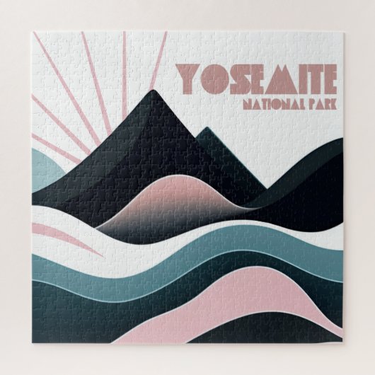 ヨセミテ国立公園カラーヒルズ ジグソーパズル (縦)