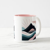 ヨセミテ国立公園カラーヒルズ ツートーンマグカップ (正面右)