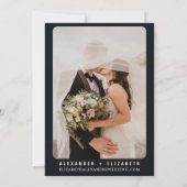 ヨセミテ国立公園カリフォルニアは日付を保存 招待状 (裏面)