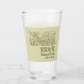 ヨセミテ国立公園カリフォルニアトンネルビュー タンブラーグラス (裏面)