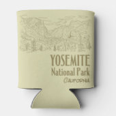 ヨセミテ国立公園カリフォルニアトンネルビュー 缶クーラー (裏面)