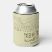 ヨセミテ国立公園カリフォルニアトンネルビュー 缶クーラー (缶裏面)