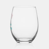 ヨセミテ国立公園カリフォルニアハイキンググラデーション ステムなしワイングラス (左)