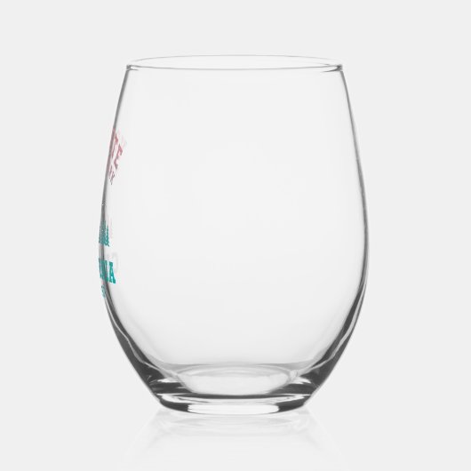 ヨセミテ国立公園カリフォルニアハイキンググラデーション ステムなしワイングラス (左)