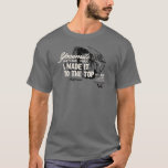 ヨセミテ国立公園カリフォルニアハーフドームIMITTT Tシャツ<br><div class="desc">私はそれをトップに立てた!!!ヨセミテでハーフドームをハイキング。ヨセミテ国立公園カリフォルニアハーフドームハイキングUSAバケーションIMITTT Tシャツクラシックデザイン動揺しては、何年も前から見た擦り切れたように作られた！</div>