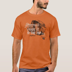 ヨセミテ国立公園カリフォルニア半分のドームIMITTT Tシャツ