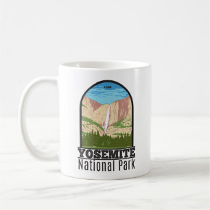 ヨセミテ国立公園カリフォルニア滝 コーヒーマグカップ