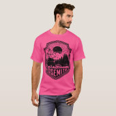 ヨセミテ国立公園カリフォルニア自然ハイキング王 Tシャツ (正面フル)