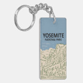 ヨセミテ国立公園カリフォルニア キーホルダー (正面左)