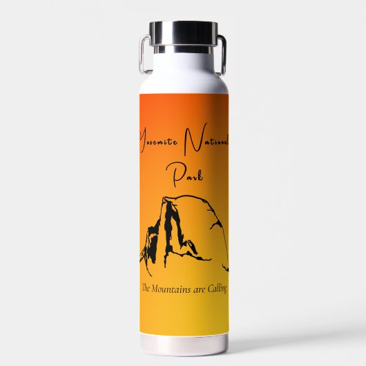 ヨセミテ国立公園サンセットカラーズウォーターボトル ウォーターボトル (正面)