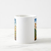 ヨセミテ国立公園トラベルアート コーヒーマグカップ (中央)