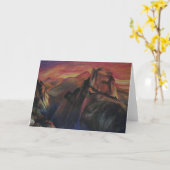 ヨセミテ国立公園ノートカード カード (黄色い花)