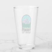 ヨセミテ国立公園ハーフドームカリフォルニア タンブラーグラス (裏面)