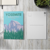ヨセミテ国立公園ハーフドームカリフォルニア ポストカード