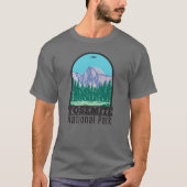 ヨセミテ国立公園ハーフドームカリフォルニア Tシャツ (正面)