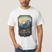 ヨセミテ国立公園パッチ Tシャツ (正面)