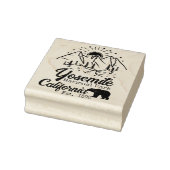 ヨセミテ国立公園ベアミニマリストマウンテン ラバースタンプ (スタンプ)