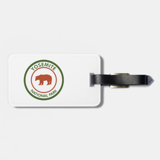 ヨセミテ国立公園ベア ラゲッジタグ (裏面横)