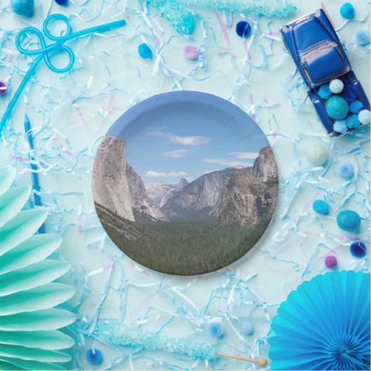 ヨセミテ国立公園マウンテンバレーシーニック ペーパープレート (パーティー)