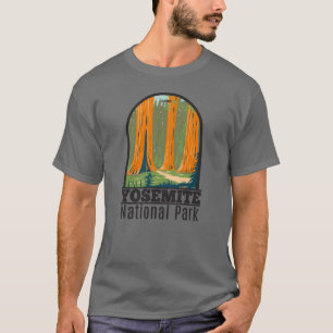 ヨセミテ国立公園マリポサグローブカリフォルニア Tシャツ