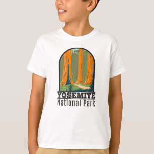 ヨセミテ国立公園マリポサグローブカリフォルニアT Tシャツ