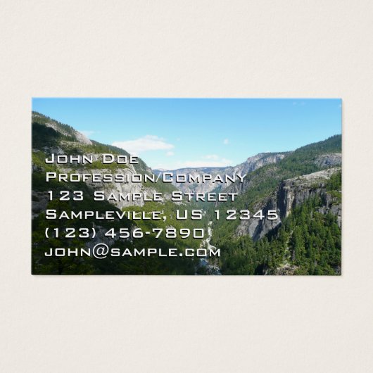 ヨセミテ国立公園ヨセミテ渓谷 (正面)