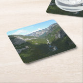 ヨセミテ国立公園ヨセミテ渓谷 スクエアペーパーコースター (アングル)