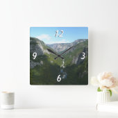 ヨセミテ国立公園ヨセミテ渓谷 スクエア壁時計 (ホーム)