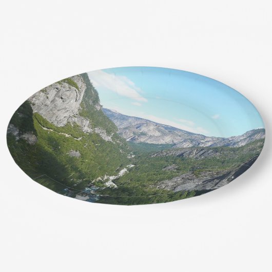 ヨセミテ国立公園ヨセミテ渓谷 ペーパープレート (アングル)