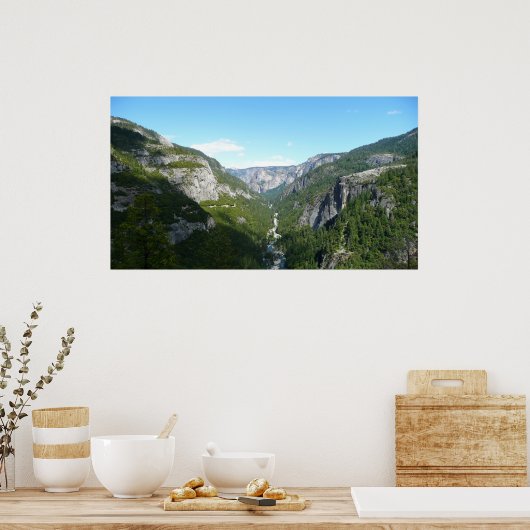 ヨセミテ国立公園ヨセミテ渓谷 ポスター (キッチン)