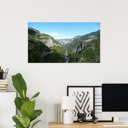 ヨセミテ国立公園ヨセミテ渓谷 ポスター (ホームオフィス)