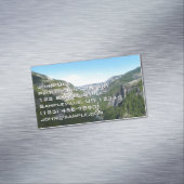 ヨセミテ国立公園ヨセミテ渓谷 マグネット名刺 (インサイチュ)