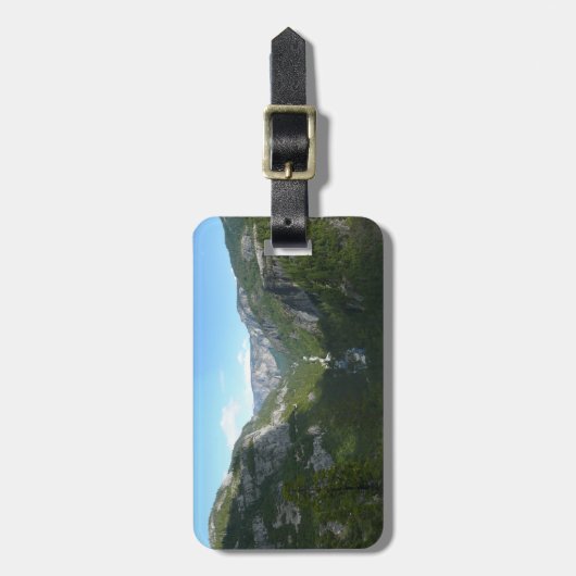 ヨセミテ国立公園ヨセミテ渓谷 ラゲッジタグ (正面縦)