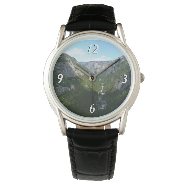 ヨセミテ国立公園ヨセミテ渓谷 腕時計 (正面)