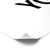 ヨセミテ国立公園ラインアート ポスター (コーナー)