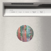 ヨセミテ国立公園ラウンドマグネット マグネット (インサイチュ (食洗機))