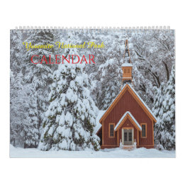 ヨセミテ国立公園ランドスケープ暦 カレンダー