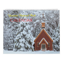 ヨセミテ国立公園ランドスケープ暦 カレンダー