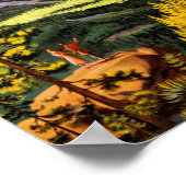 ヨセミテ国立公園ヴィンテージポスター ポスター (角)