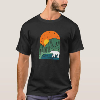 ヨセミテ国立公園ヴィンテージ1890カリフォルニア Tシャツ