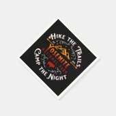 ヨセミテ国立公園装飾紙デコページ スタンダードカクテルナプキン (角)