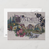 ヨセミテ国立公園野生動物 ポストカード (正面/裏面)