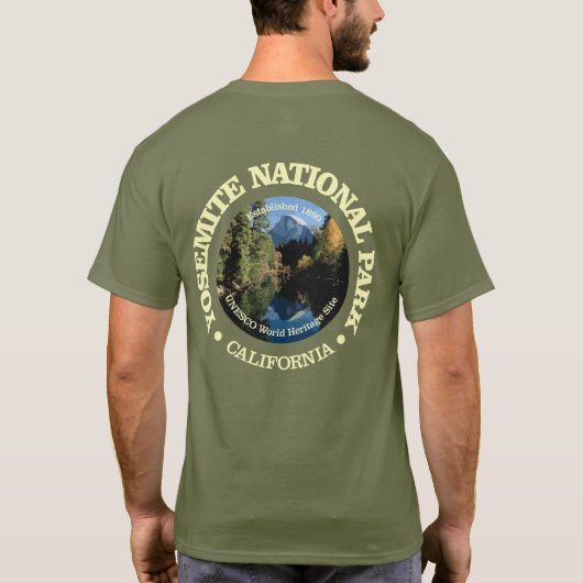 ヨセミテ国立公園2 Tシャツ (裏面)
