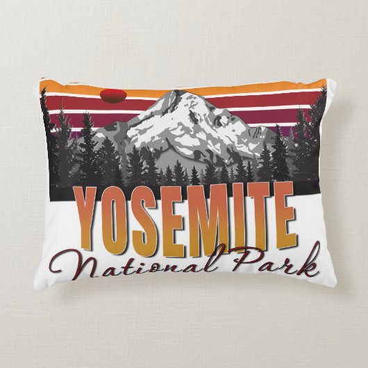 ヨセミテ国立公園 アクセントクッション (正面)