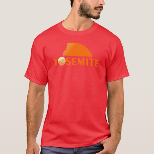 ヨセミテ国立公園 オーバーサイズ Tシャツ (正面)