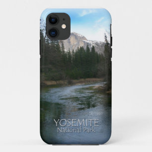 ヨセミテ国立公園、カリフォルニアの半分のドーム iPhone 11 ケース