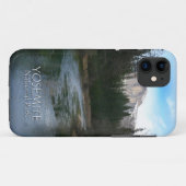 ヨセミテ国立公園、カリフォルニアの半分のドーム Case-Mate iPhoneケース (裏面(横))